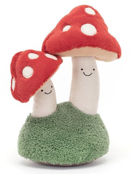 Jellycat Peluche Champignon Vénéneux Amuseable