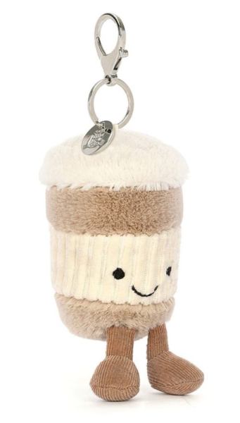 Jellycat Porte Clé Café à Emporter Amuseable