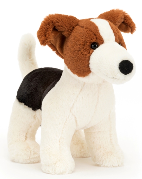 Jellycat Peluche chien jack russell albert, Livraison Gratuite