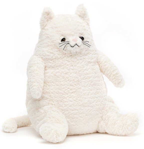 Jellycat Peluche Chat Blanc Amore