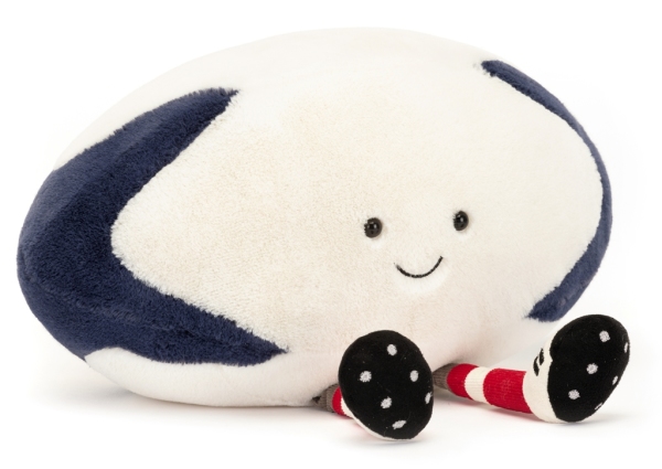 Jellycat Peluche Ballon Rugby Amuseable Sport