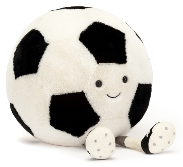 Jellycat Peluche Ballon de Football Amuseable Sport