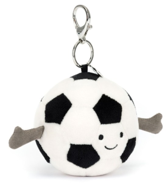 Jellycat Porte Clés Ballon de Football Amuseable