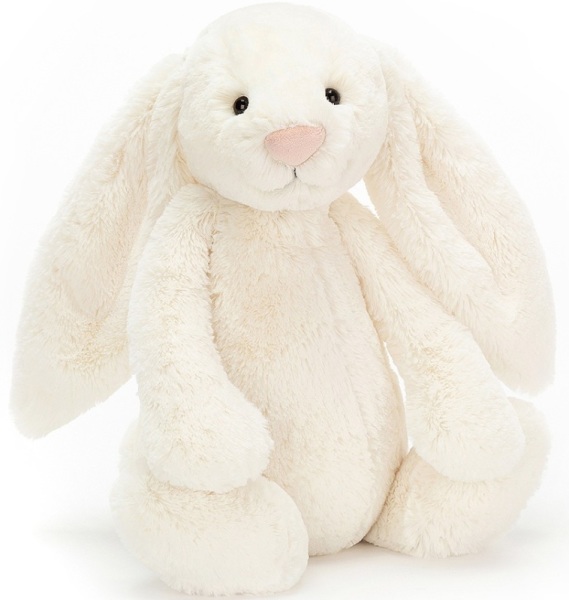 Jellycat Peluche Lapin Bashful Crème Large
