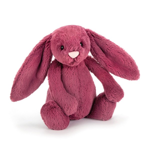 Jellycat Peluche Lapin Bashful Berry - 31 cm