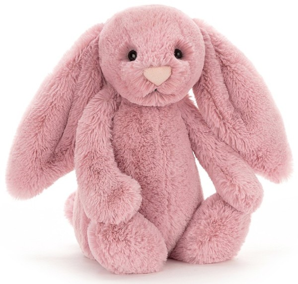 Jellycat Peluche Lapin Bashful Tulip Rose Medium