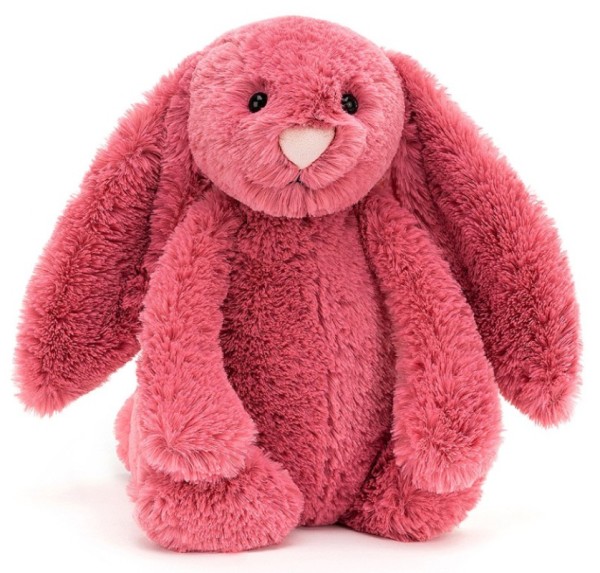 Jellycat Peluche Lapin Bashful Cerise - 31 cm