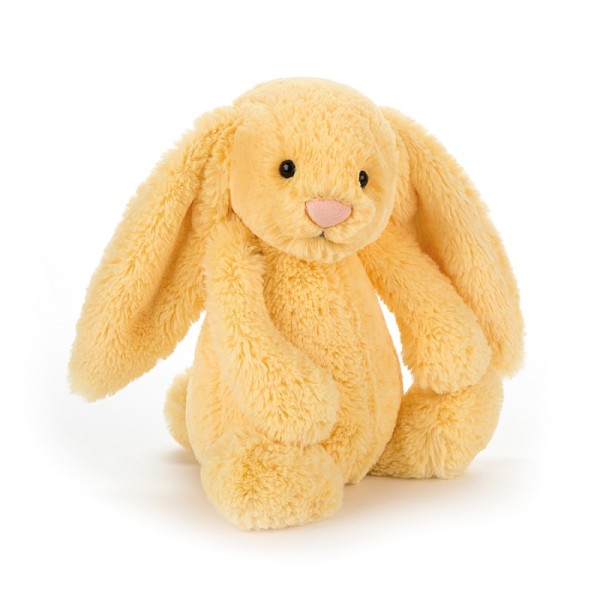 Jellycat Peluche Lapin Jaune Bashful 31 cm