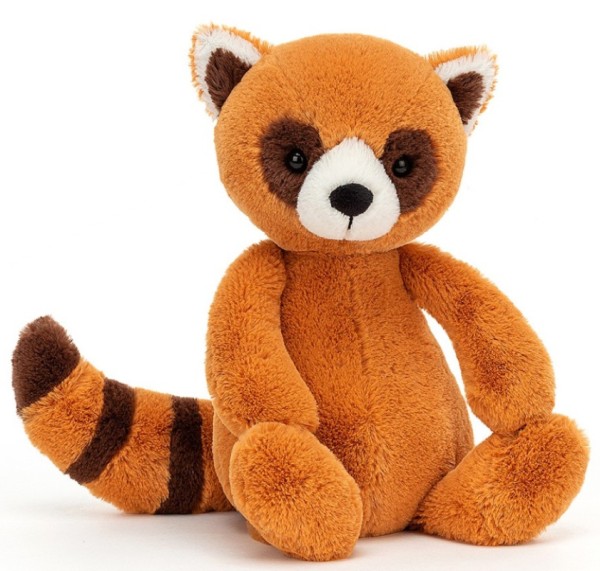 Jellycat - Peluche panda roux bashful 31 cm, Livraison Gratuite 24/48h