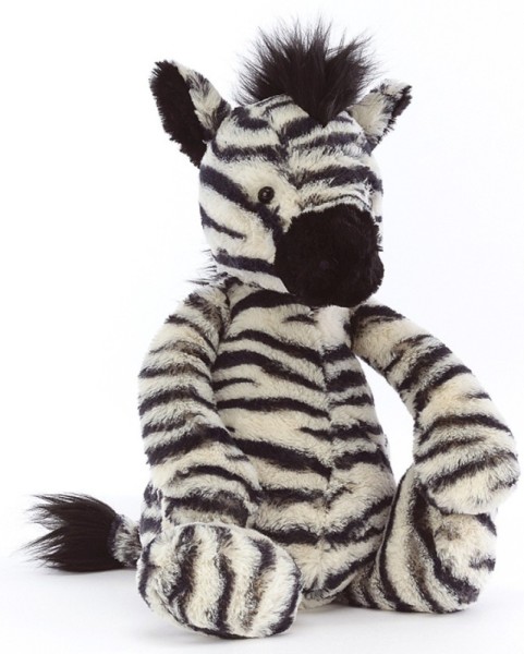 Jellycat Peluche Zèbre Bashful - 31 cm