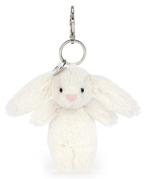 Jellycat Porte Clés Lapin Crème Bashful - 8 cm Jellycat Porte Clés Lapin Crème Bashful - 8 cm
