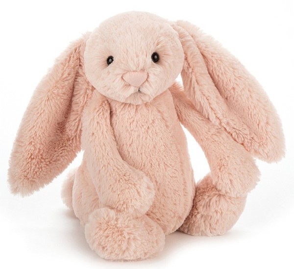 Jellycat Peluche Lapin Bashful Pêche - 18 cm