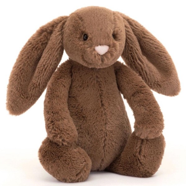 Jellycat Peluche Lapin Noisette Bashful Small