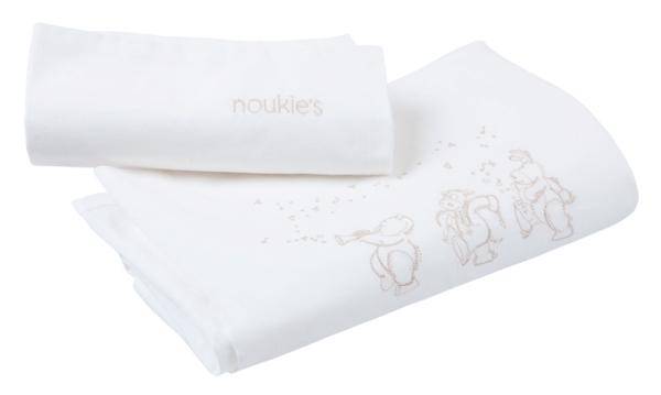 Noukies Drap de Lit et Taie Oreiller Air de Jazz - 120x80 cm