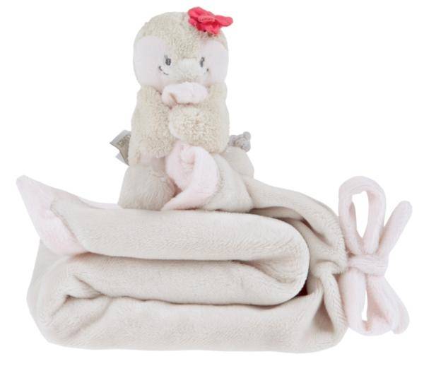 Noukies Doudou Couverture Pingouin Coco