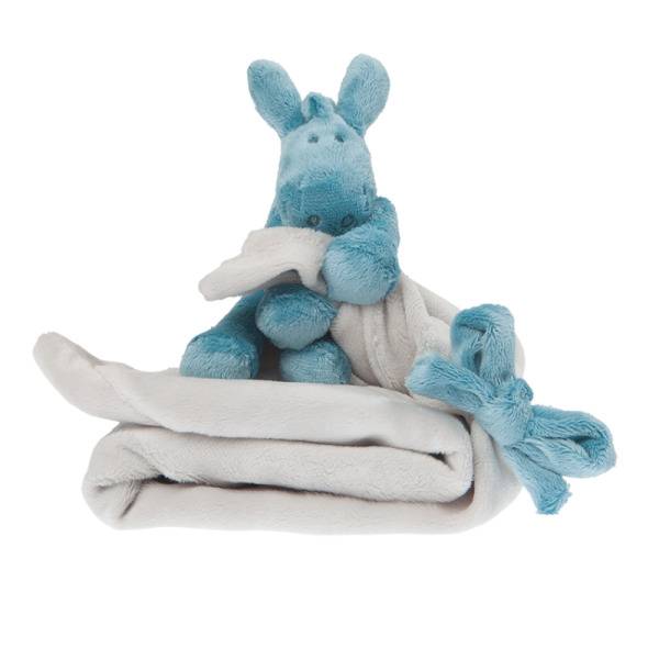 Noukies Doudou Couverture Paco Turquoise Nougat Mix and Match