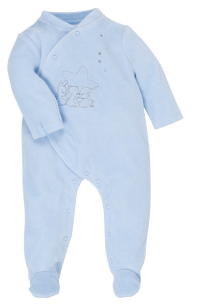 Noukies Pyjama Poudre Etoile Bleu - Naissance
