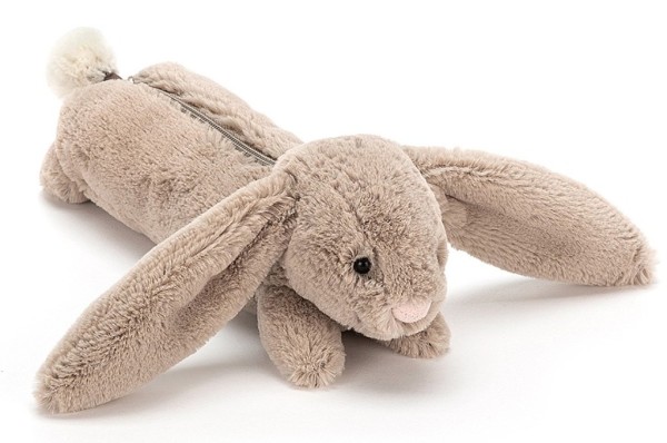 Jellycat Trousse Lapin Beige Bashful