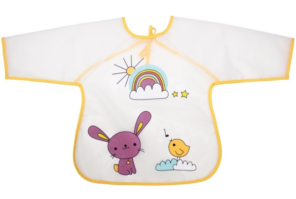 Babycalin Bavoir Tablier Jaune Babycalin Bavoir Tablier Jaune