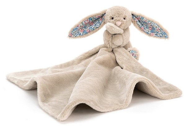 Jellycat Doudou Lapin Beige Blossom Bashful