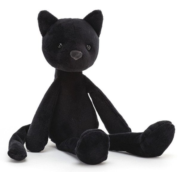 Jellycat Peluche Chat Noir Bewitching