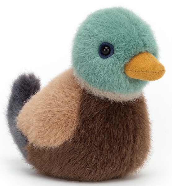 Canard en peluche douce +/-16 cm