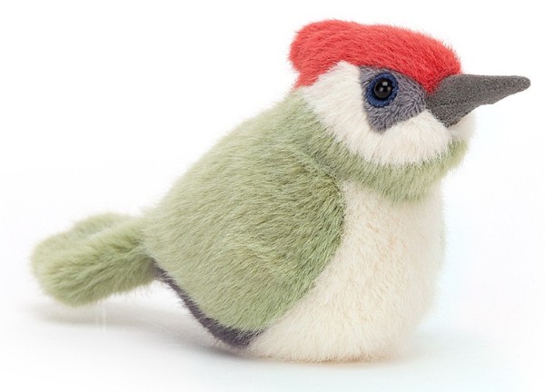 Jellycat Peluche Oiseau Pivert Birdling - 10 cm