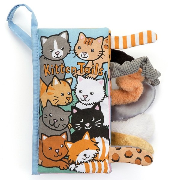 Jellycat Livre Eveil Kitten Tails Jellycat Livre Eveil Kitten Tails