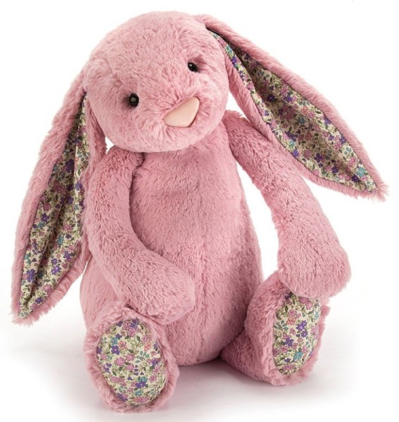 Jellycat Peluche Lapin Rose Tulipe Blossom Bashful 36 cm