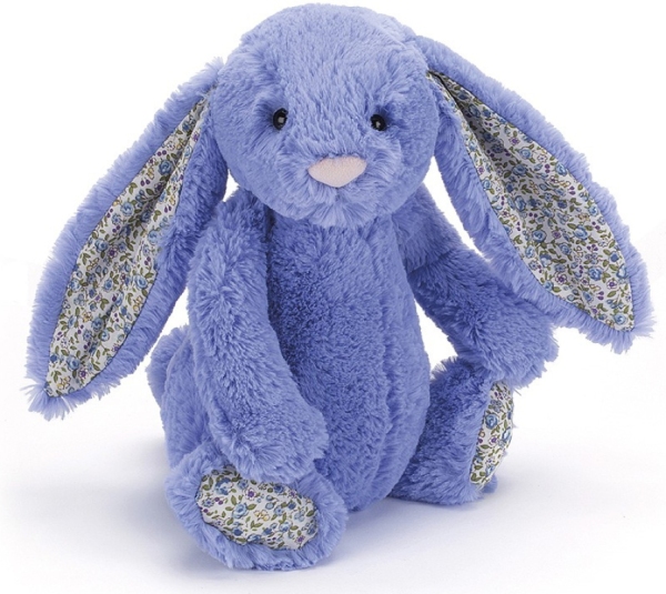 Jellycat Peluche Lapin Blossom Bashful Bluebell - 18 cm