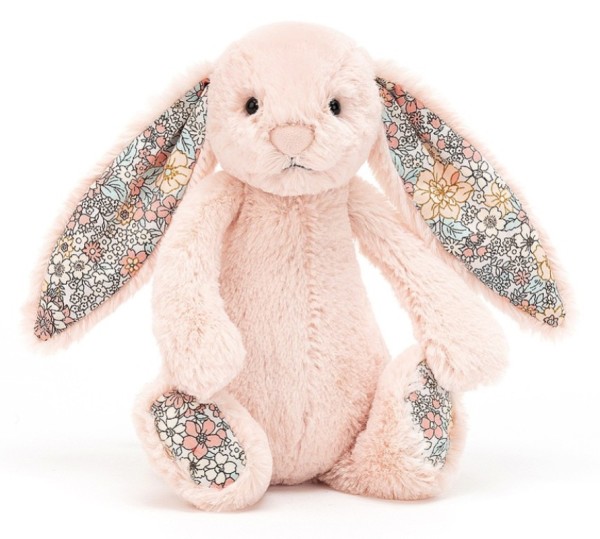Jellycat Peluche Lapin Blush Blossom Bashful - 18 cm