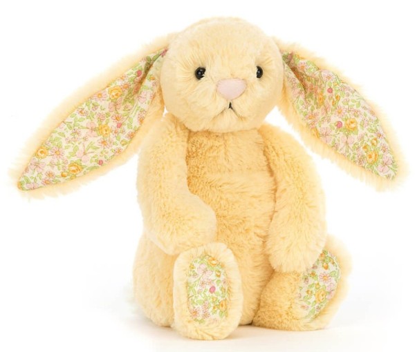 Jellycat Peluche Lapin Lemon Blossom Bashful - 18 cm