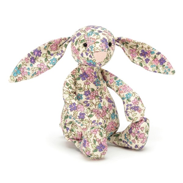 Jellycat Peluche Lapin Fleuris Blossom 13 cm