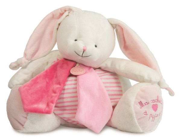 Babynat Range Pyjama Lapin Rose Les Tendres - 40 cm