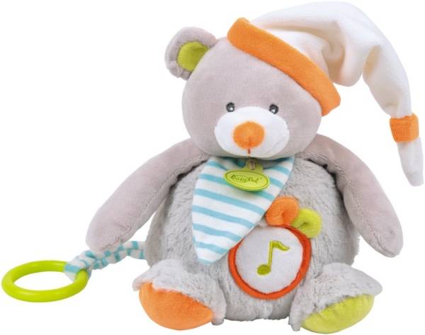 Babynat Peluche Musicale Ours Oscar - 20 cm