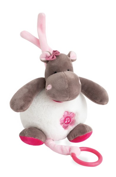 Babynat Peluche Musicale Hippo Zoé