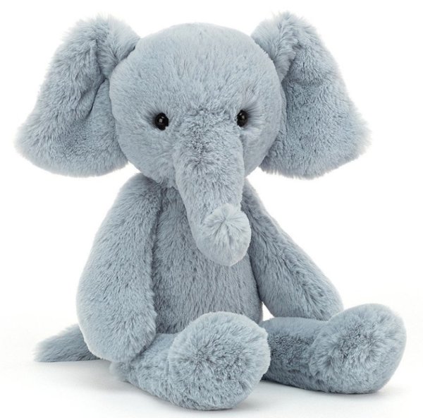 Jellycat Peluche Elephant Elly Snugglet - 34 cm
