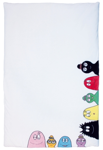 Babycalin Couverture Famille Barbapapa - 80x120 cm