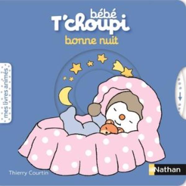 Nathan Livre Livre Bébé Tchoupi Bonne Nuit