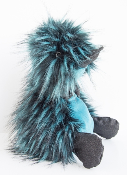 Coin Coin Peluche Coin Coin Punkie Blue - 30 cm