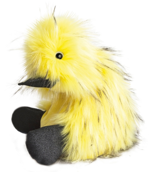 Coin Coin Peluche Coin Coin Punkie Ziggy Jaune - 30 cm