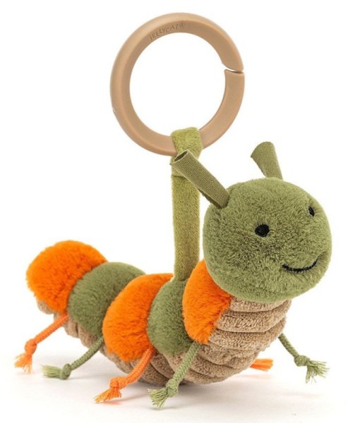 Jellycat Peluche Hochet Chenille Christopher
