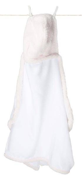 Little Giraffe Cape de Bain Rose Chenille