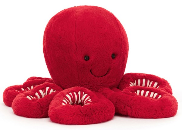 Jellycat Peluche Poulpe Cranberry Little