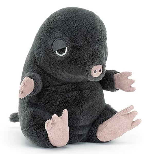 Jellycat Peluche Taupe Morgan Cuddlebud