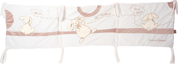 Doudou et Compagnie Tour de Lit Lapin Bonbon