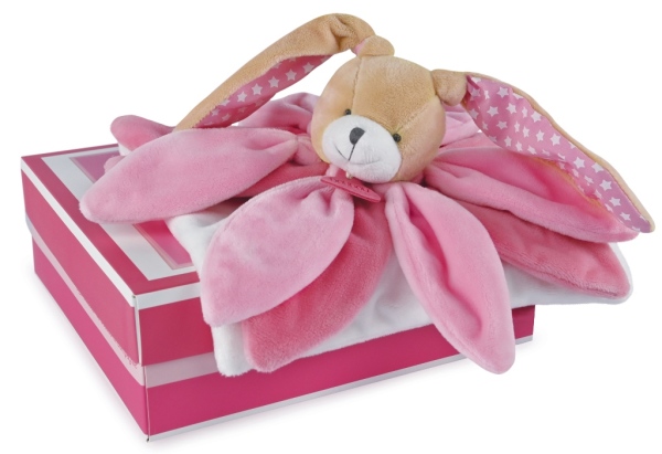 Doudou Et Compagnie lapin rose collector 28 cm Livraison Gratuite 24 48h