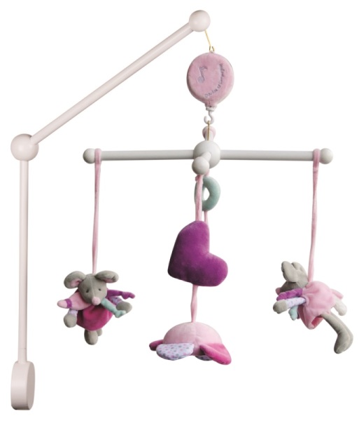 Doudou et Compagnie Mobile Musical Souris Pearly