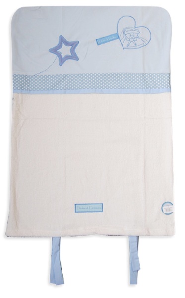 Doudou et Compagnie Housse de Matelas à Langer Mon Petit Chou - 50x75 cm