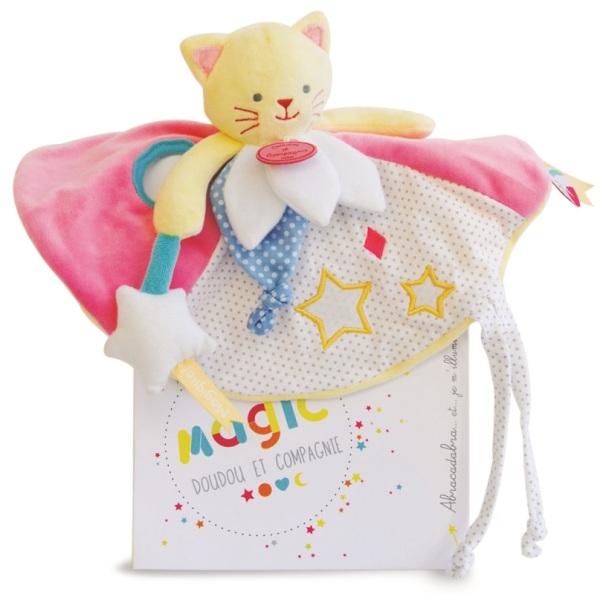 Doudou et Compagnie Doudou Chat Luminescent - 30 cm